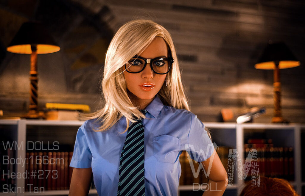 Gabby Librarian Student Sex Doll Photoshoot