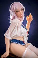 Silicone anime busty sex doll
