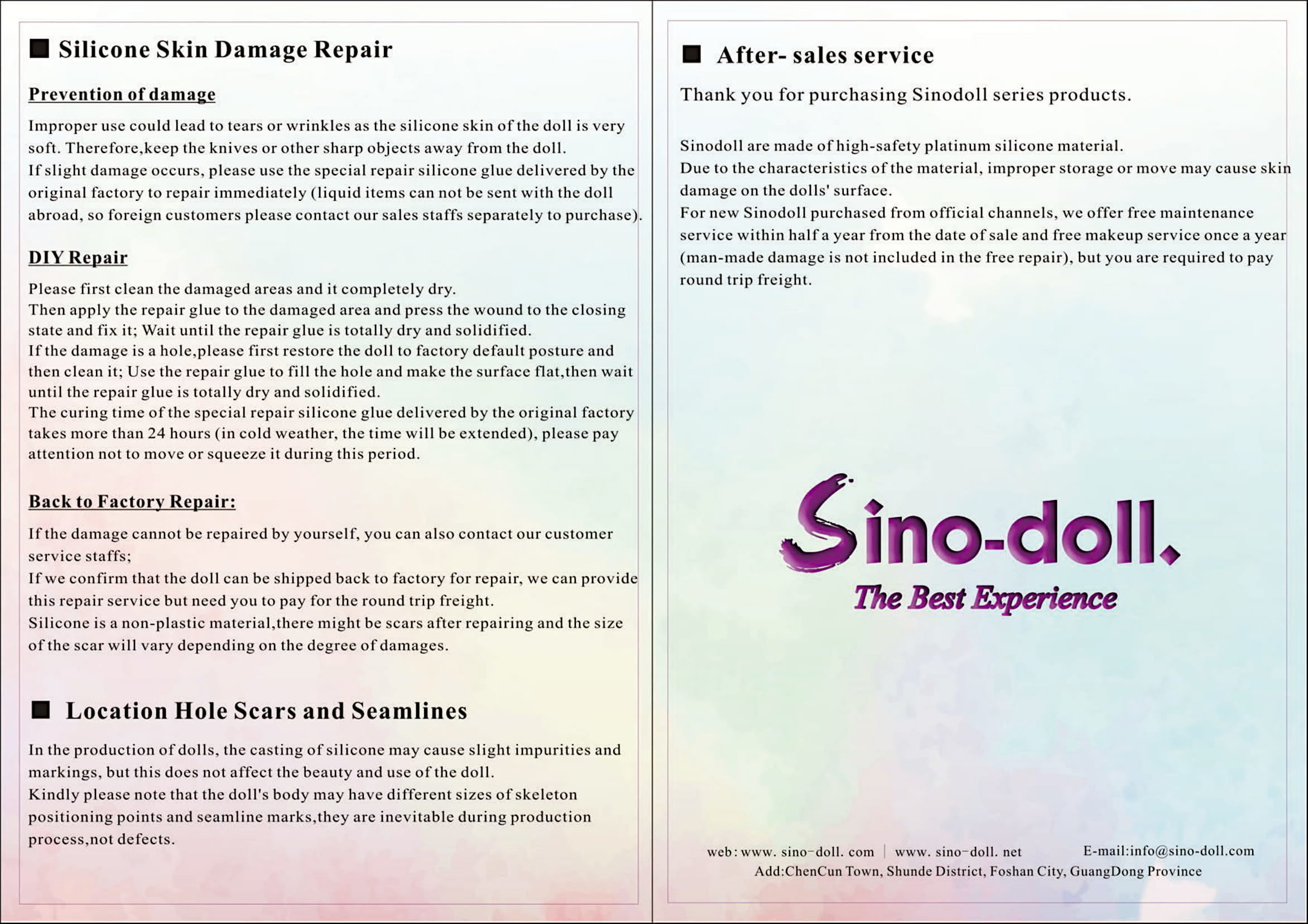 Sino Instruction Book-5